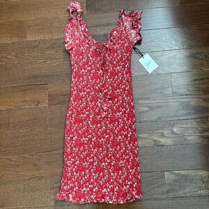 dark pink midi Japna dress !